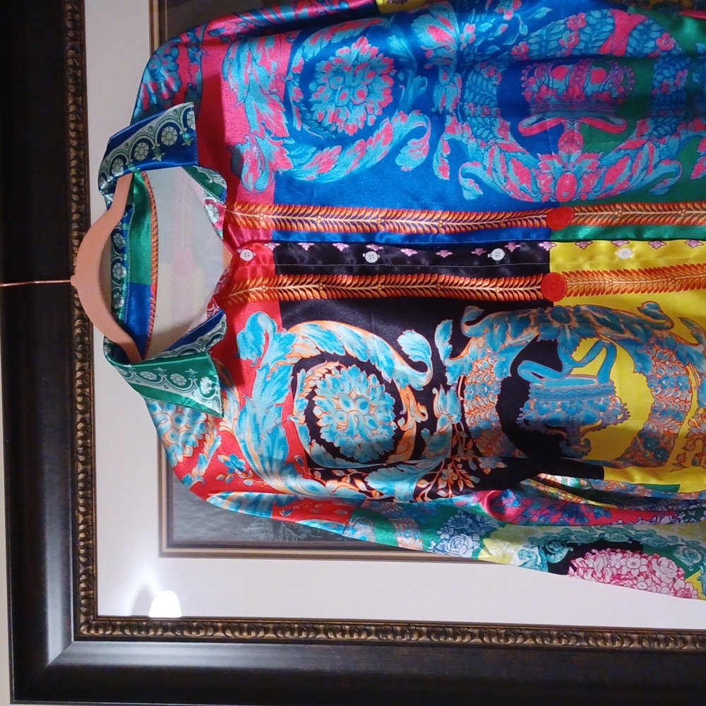 Unique vintage shirt / dress
